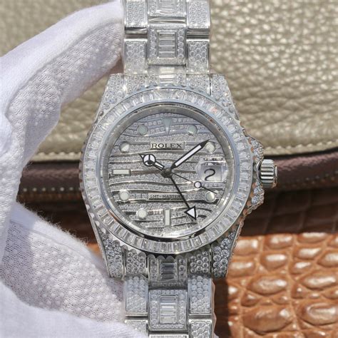 full diamond rolex replica|simulated rolex watches.